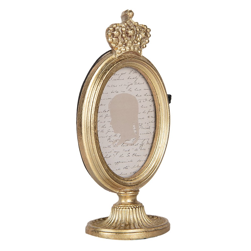Photo Frame 7x9 cm Gold-coloured Plastic
