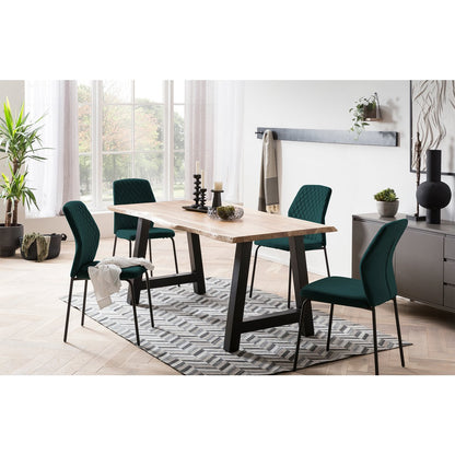 Acacia eettafel 140x80 cm