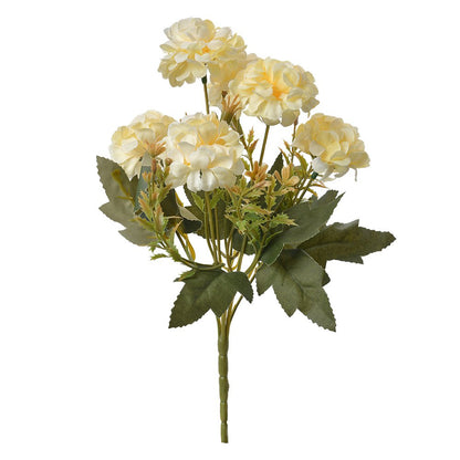 Kunstbloem 30 cm Geel Kunststof