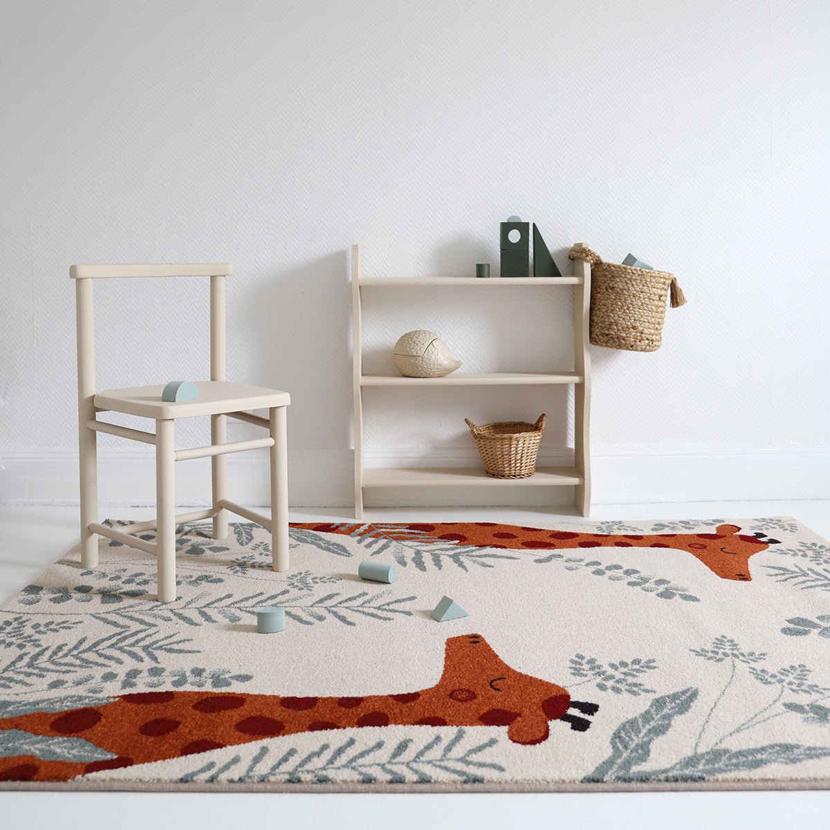 Kinderdeken giraffe 120x170 cm