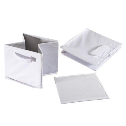 Opbergboxen 26x26x26 cm set van 6 polypropyleen