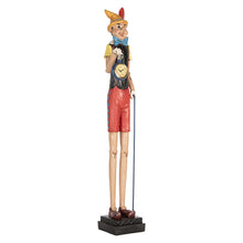 Beeld Pinokkio 68 cm beige kunststof