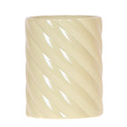Round Ceramic Decorative Pot Ø9 cm Green/White