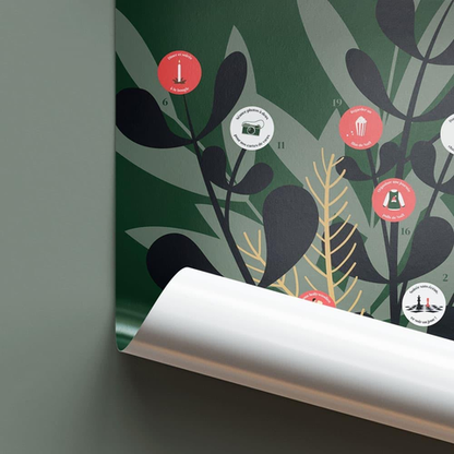 Scratch Off Advent Calendar for Couples (French version)