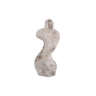 Standbeeld vrouwelijk marmer bruin 10x5x23 cm