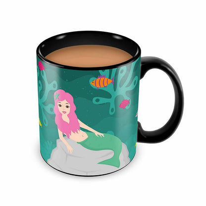 Mug "Mermaid" (Mermaid Heat Change Mug) - with color change