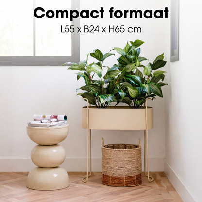 Bloempot binnen Moritz Beige