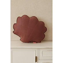 "Marsala" linnen schelpkussen