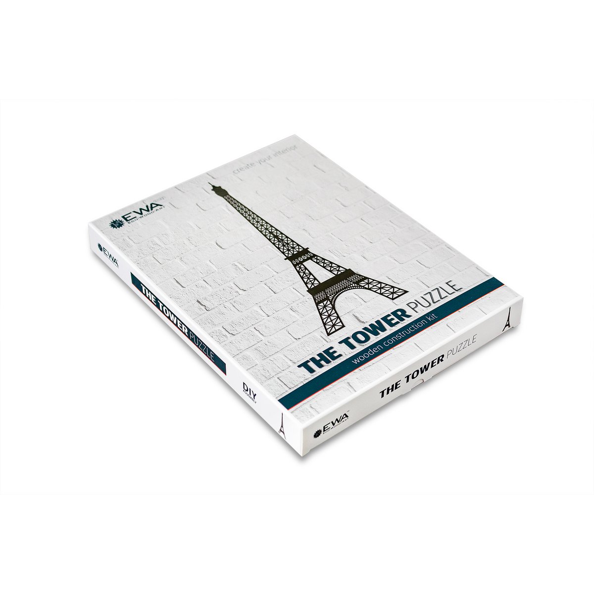 Eco Wood Art (EWA) Wall Decor, Eiffel Tower, 792, 50x130cm