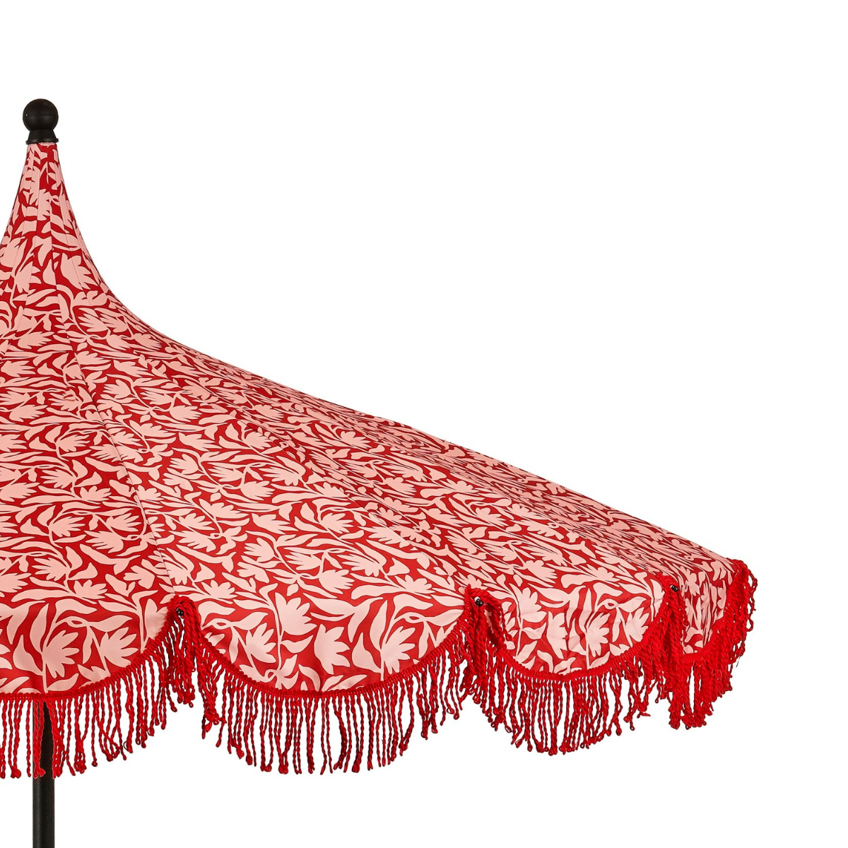 Parasol 235 cm rood polyester