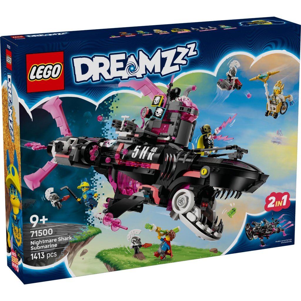 Lego Dreamzzz 71500 Nachtmerrie Haaienonderzee&Euml;R