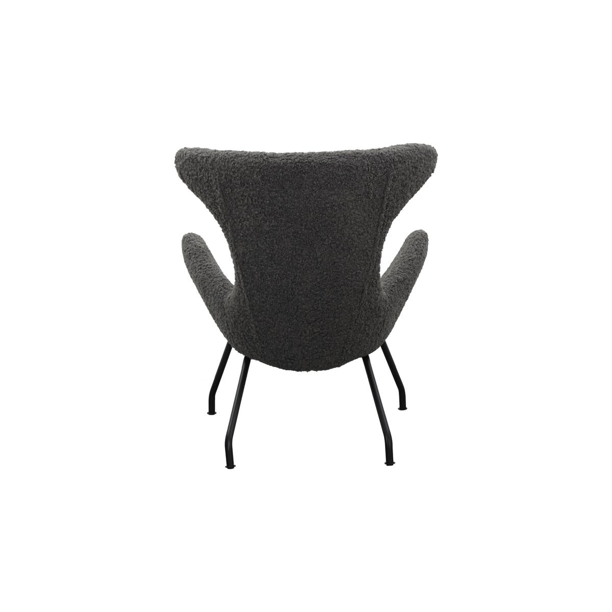 Relax fauteuil teddybont grijs 77x62x95 cm