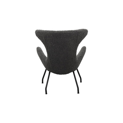 Relax fauteuil teddybont grijs 77x62x95 cm
