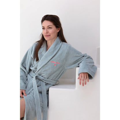 Teddy Bathrobe Sea Green