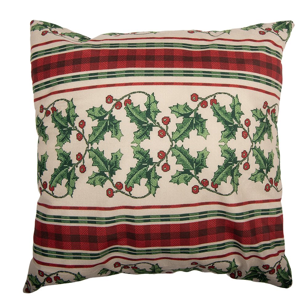Kussenhoes 45x45 cm beige polyester