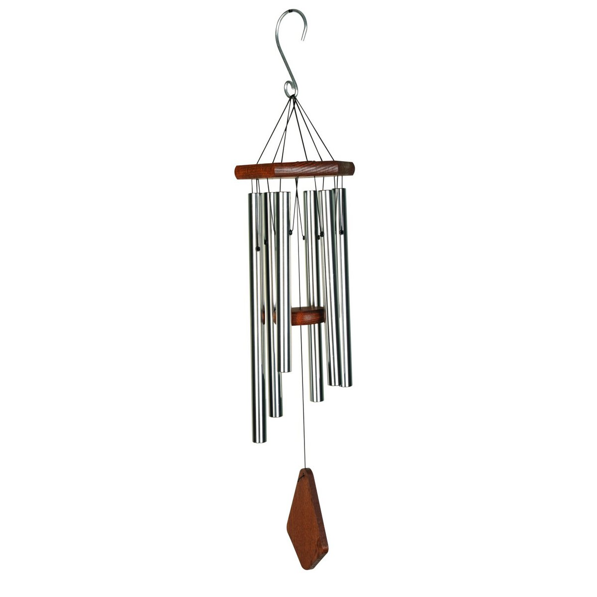 Windgong zilver 70 cm