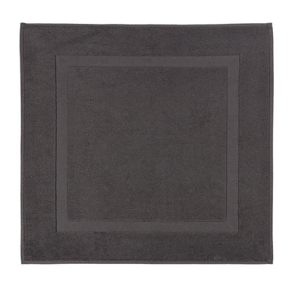 Bidetmat 60x60 cm katoen grijs