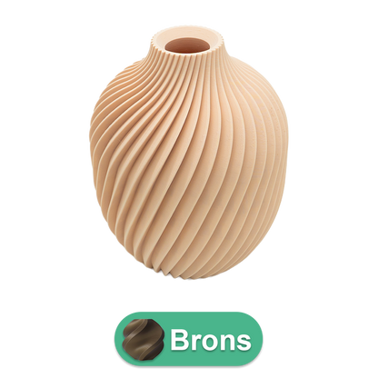 Nova 3D Vase - 3D Printed Vase - Sustainable PLA - Suitable for Artificial Flowers