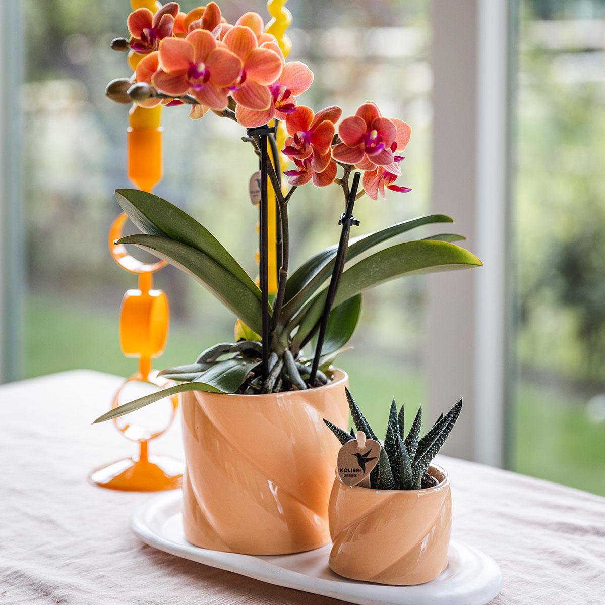 Sierpot keramiek peach Ø6 cm