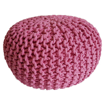 Brei Ontlasting Pouf Diameter 45 Cm Hoogte 30 Cm Vloer Kussen