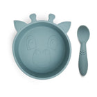 Siliconen dinerset 2-delig giraffe