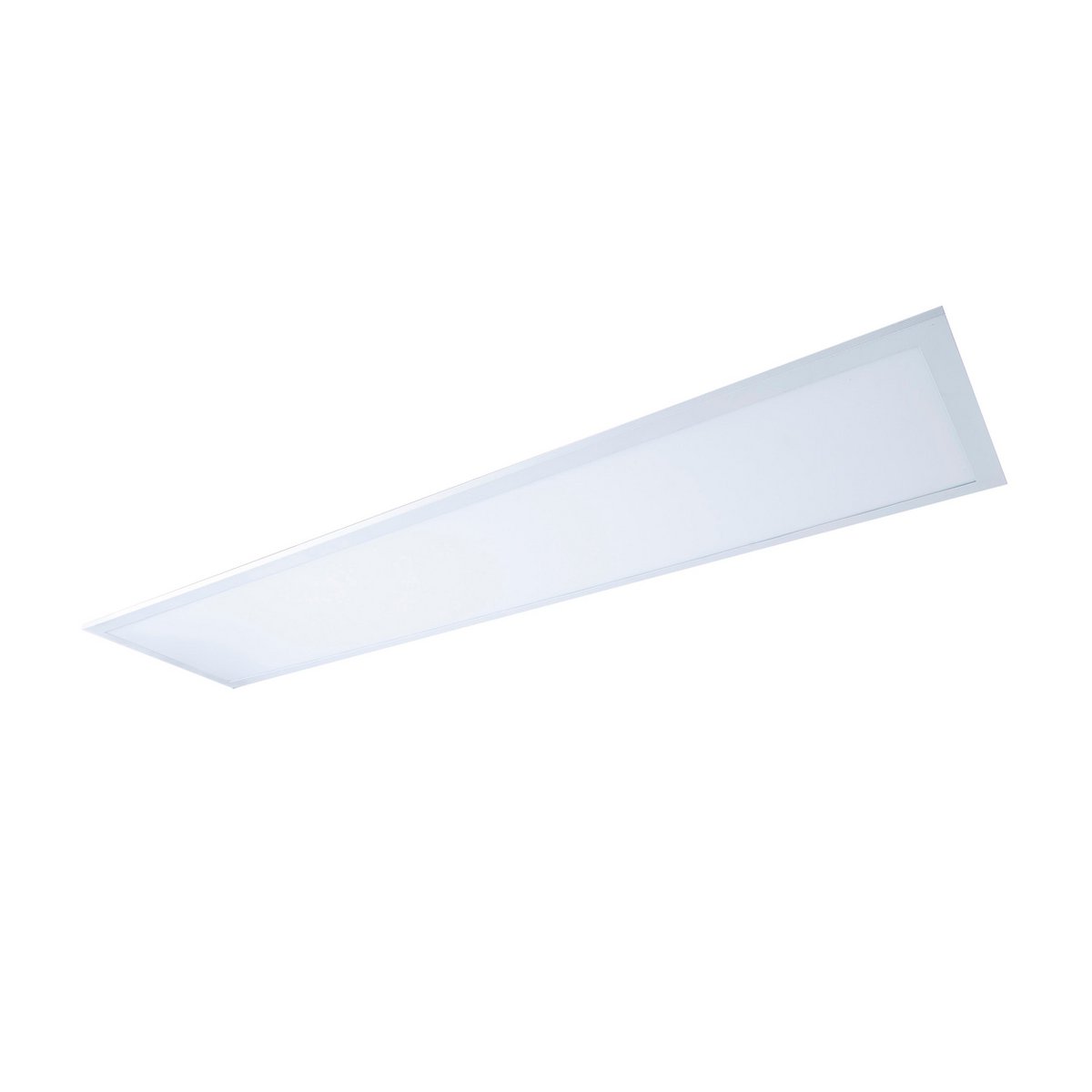 Led Paneel Plafondlamp Nico Wit Met Vaste Led En Functies