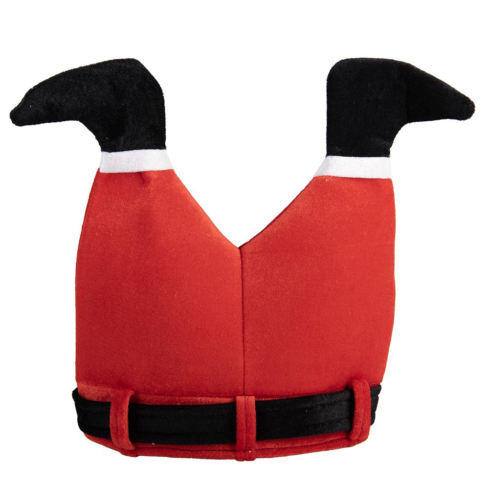 Christmas Decoration Santa Hat 34x40 cm Red Synthetic
