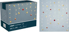 Light Curtain - Christmas Baubles - 120X120Cm - Battery Powered