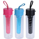 Waterfles met fruit infuser 750ml 3 stuks
