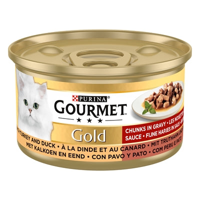 Gourmet Gold Fijne Hapjes Kalkoen / Eend
