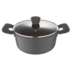 Kookpan 24 cm 4.5L inductie gegoten aluminium