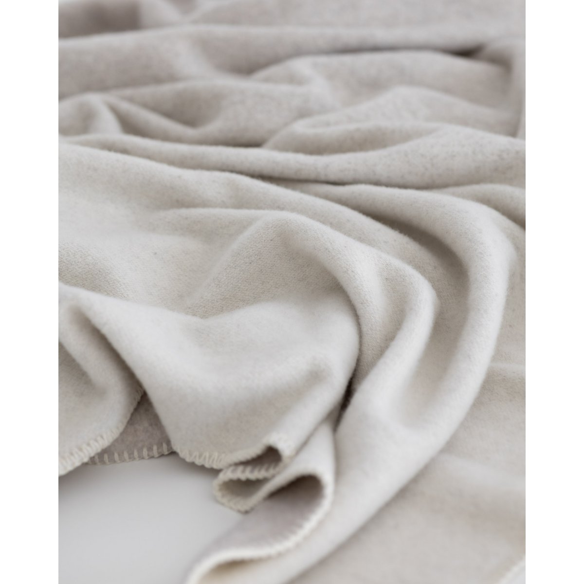 Luxe Merino Kasjmier Beddeken Ivoor Duin Zachte Warmte