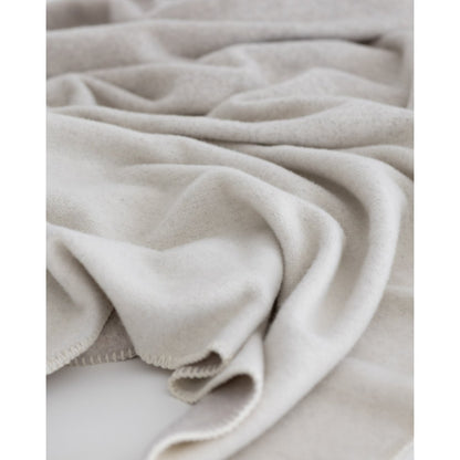 Luxe Merino Kasjmier Beddeken Ivoor Duin Zachte Warmte