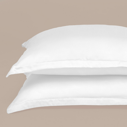 Kussensloop bamboe 60x70 cm wit