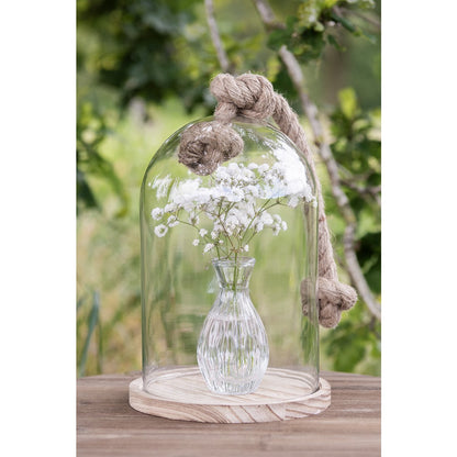 Vaas Ø 6x11 cm glas