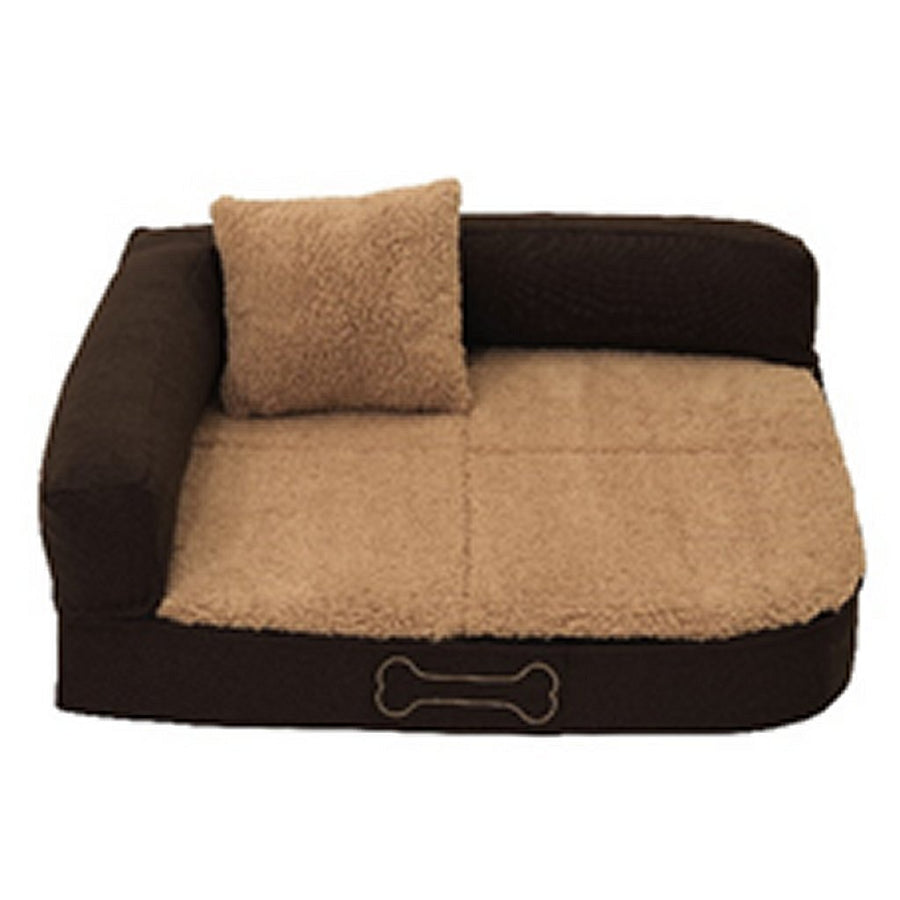 Sun Garden Pallina Orthopedisch Hondenkussen 80X60X25 Cm Bruin/Beige