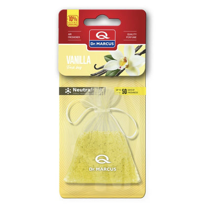 Dr Marcus Auto Luchtverfrisser Dr Marcus Fresh Bag Vanille Geur Zakje