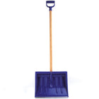 Sneeuwschep 41 cm aluminium profiel blauw