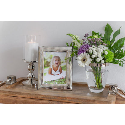 Photo frame Forli (13x18 cm), silver-colored, start-up protected