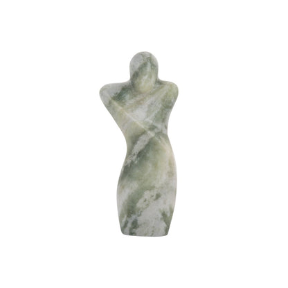 Standbeeld marmer groen 5x23x10 cm