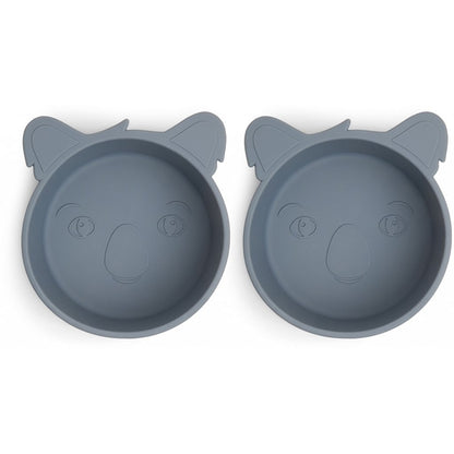 Alex diep bord siliconen 2-pack Koala