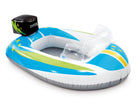 Intex Speedboot kinderzwembad blauw