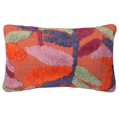 Aurora Bloom Tufted – Cushion Cover – Leaf Pattern – 30×50 cm – Urbane Hide