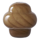 Vaas glas bruin Ø16,5x17 cm