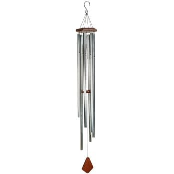 Windgong 142 cm zilver essenhout