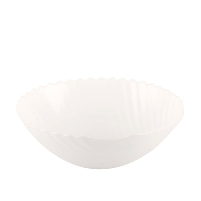 Saladeschaal wit 24.3 cm glas