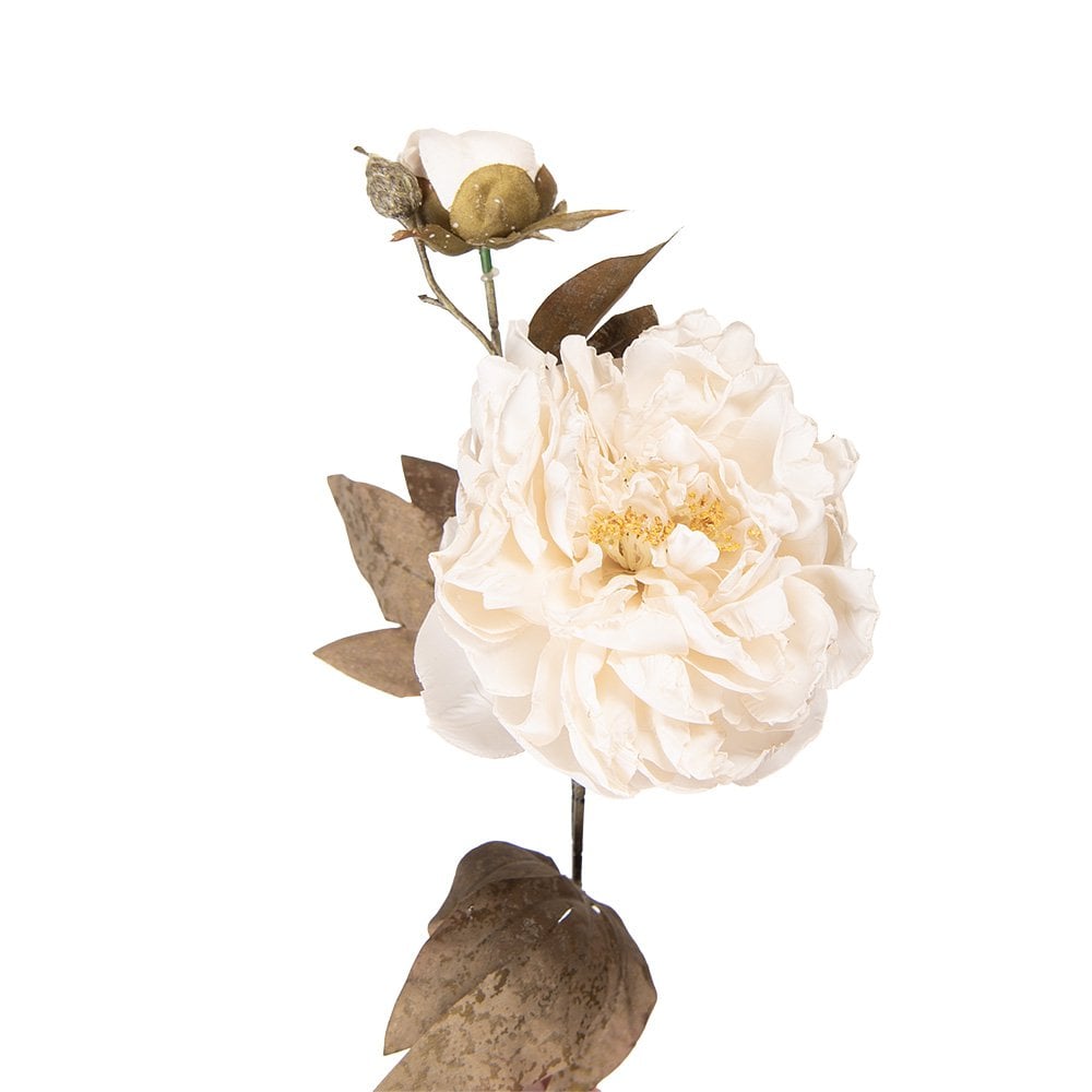 Kunstbloem 73 cm Wit Kunststof