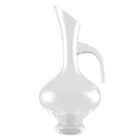 Wijnkaraf glas 18x18x36 cm transparant