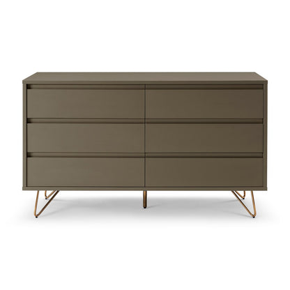 Ladekast 120x40x70 cm grijs MDF