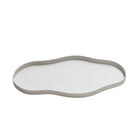 Dienblad metaal 44x25 cm ivoor